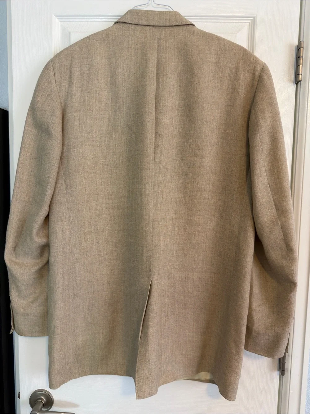 Men's Classic Tan Blazer - Lightweight Tailored Jacket